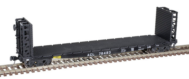 N scale Atlas 48' GSI Bulkhead flat car ACL
