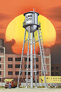 HO Scale Walthers City Water Tower