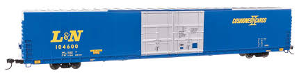 HO scale Walthers Proto 86' P-S DD Hi-Cube Boxcar L&N