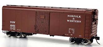 HO scale Bowser N&W X31 Roundtop Boxcar