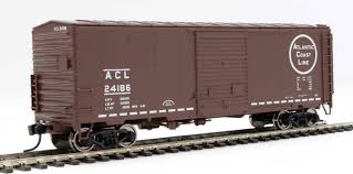HO scale Walthers Mainline 40' ACF Modernized Welded Boxcar ACL