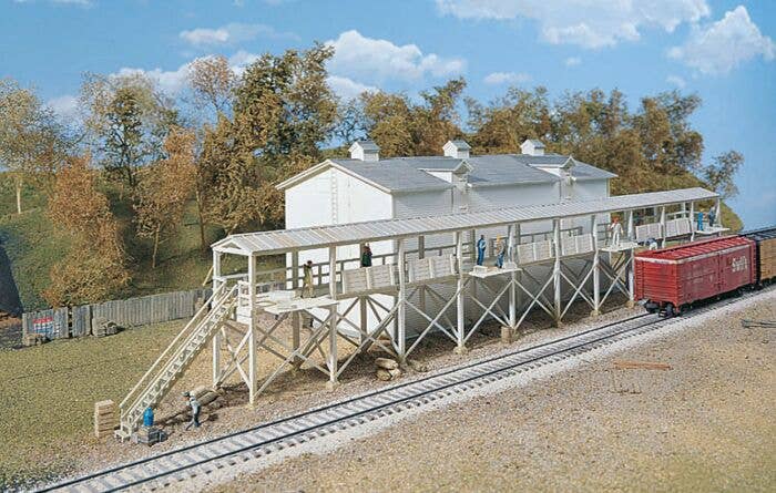 HO Scale Walthers Ice House & Icing Platform