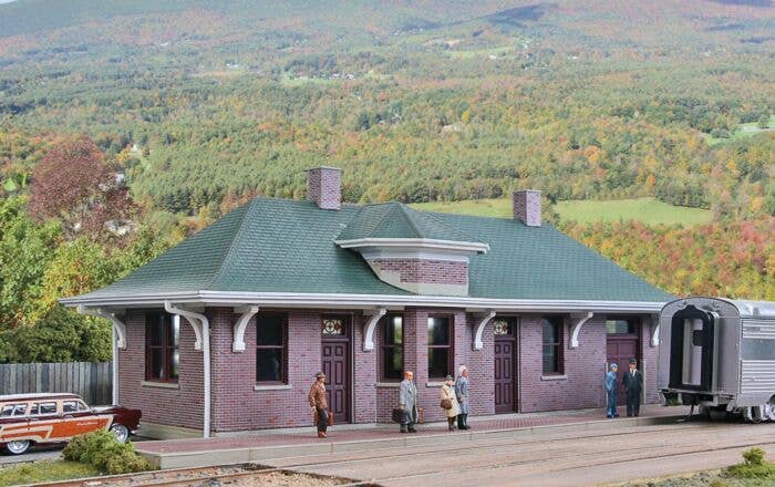 HO Scale Walthers Pella Depot
