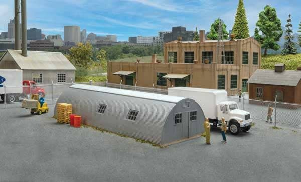 HO Scale Walthers Quonset Hut