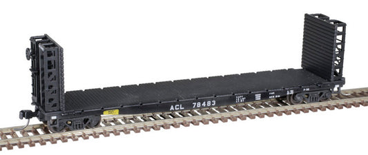 N scale Atlas ACL 48' GSI Bulkhead flat car